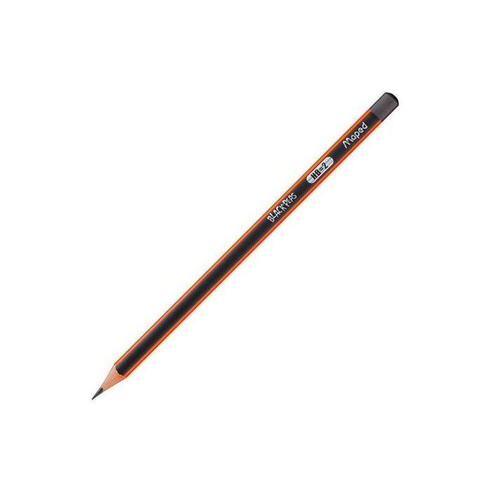 Pack De 12 Unidades Maped Lápiz De Grafito Black'Peps Hb Fsc