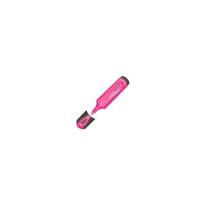 Pack De 12 Unidades Maped Marcador Fluorescente Peps Classic Rosa