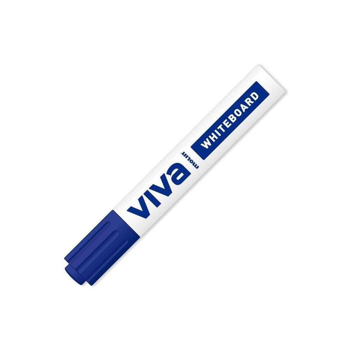 Pack De 12 Unidades Molin Rotulador Pizarra Blanca Viva Azul