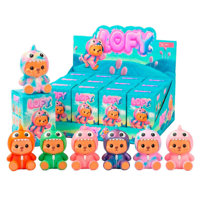 Pack De 12 Unidades - Muñeco Sorpresa Pvc Blind Box Oso Lofy 7cm Surtido