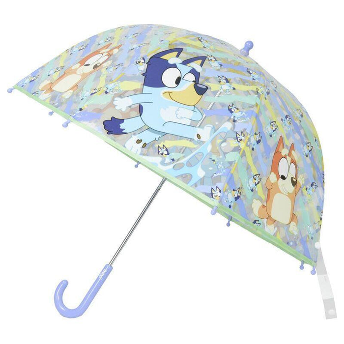 Pack De 12 Unidades - Paraguas Manual Transparente Bluey 48cm