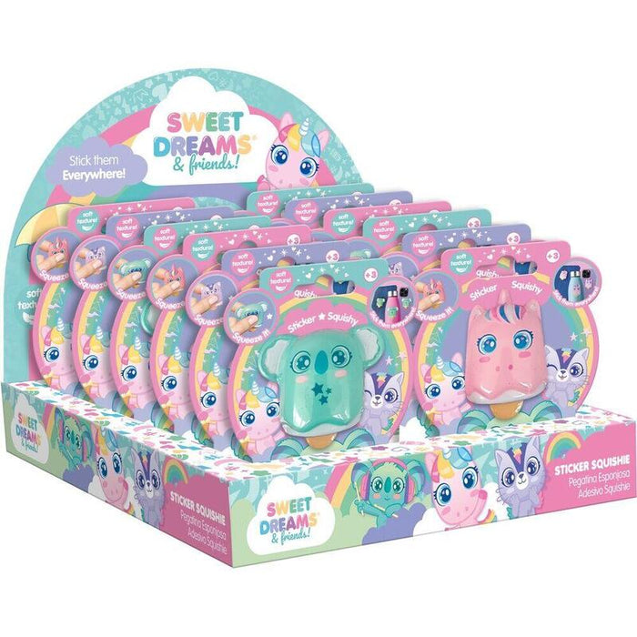 Pack De 12 Unidades - Pegatinas Squishie Sweet Dreams