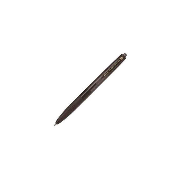 Pack De 12 Unidades Pilot Boligrafo Supergrip G Negro