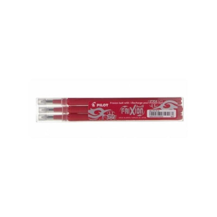 Pack De 12 Unidades Pilot Recambio Bolígrafo Frixion 0.7 Rojo Pack 3 Ud