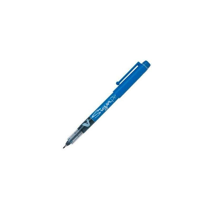 Pack De 12 Unidades Pilot Vsign Pen Trazo 0,6mm Azul