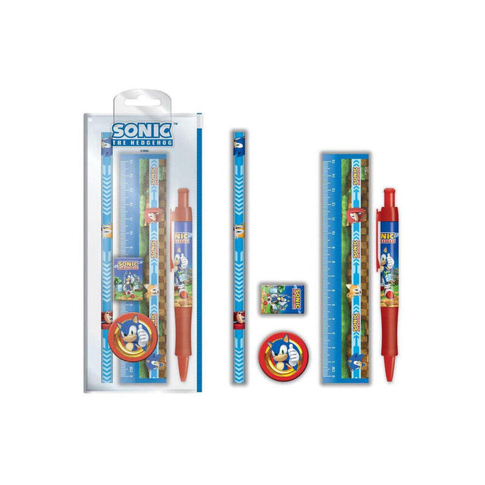 Pack De 12 Unidades - Set Papeleria Sonic The Hedgehog
