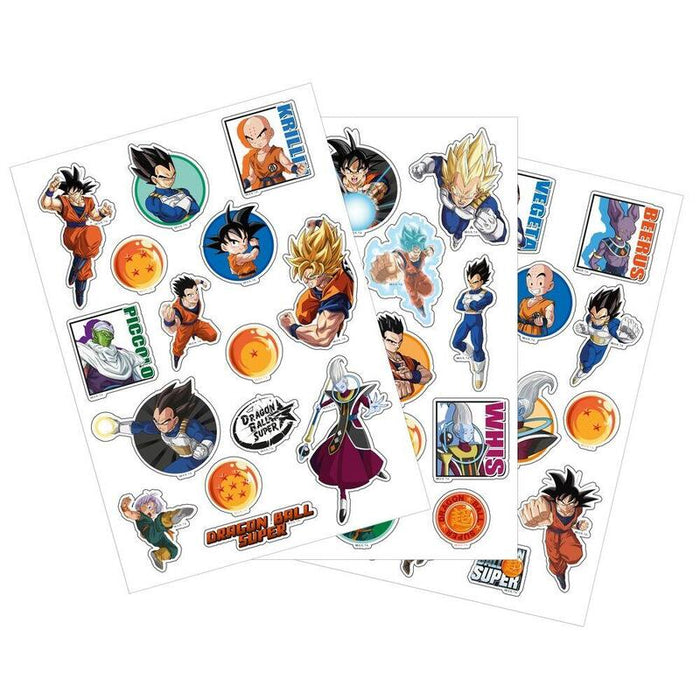 Pack De 12 Unidades - Set Pegatinas Removibles Dragon Ball Super