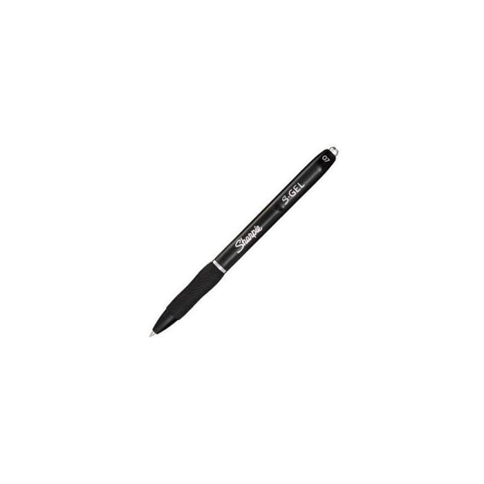 Pack De 12 Unidades Sharpie Bolígrafo Retráctil 0.7mm Gel Negro