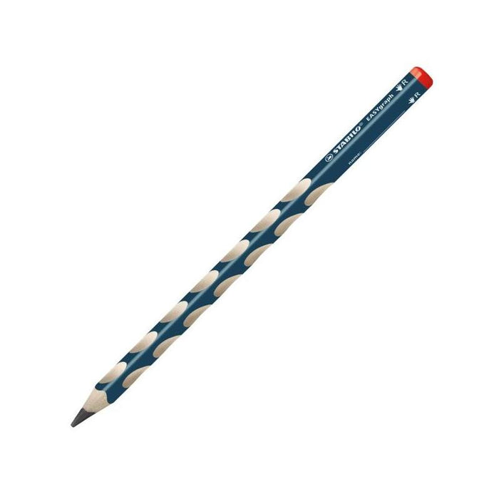Pack De 12 Unidades Stabilo Easygraph Lapiz De Grafito - Mina Hb De 3.15mm - Diseño Ergonomico - Uso Diestro - Color