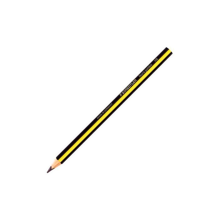 Pack De 12 Unidades Staedtler Lapiz Triangular Noris Club Jumbo Hb