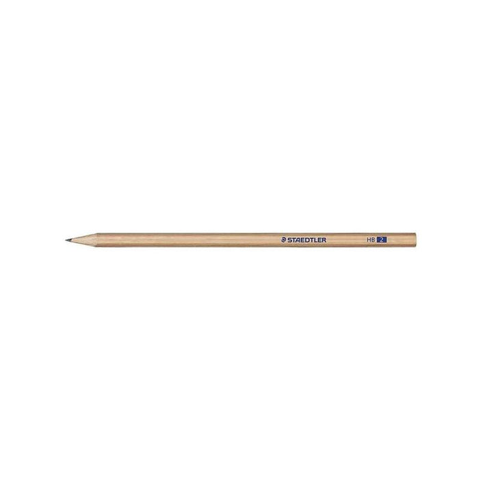 Pack De 12 Unidades Staedtler Noris Natural 130 Lapiz De Grafito Hexagonal Hb - Madera Certificada Fsc - Cuerpo De