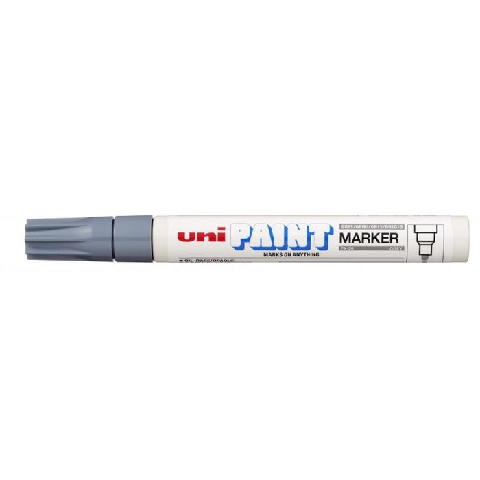 Pack De 12 Unidades Uni-Ball Px-20 Paint Marker - Marcador De Pintura - Punta Acrilica De Bala 2.2-2.8mm - Permanente