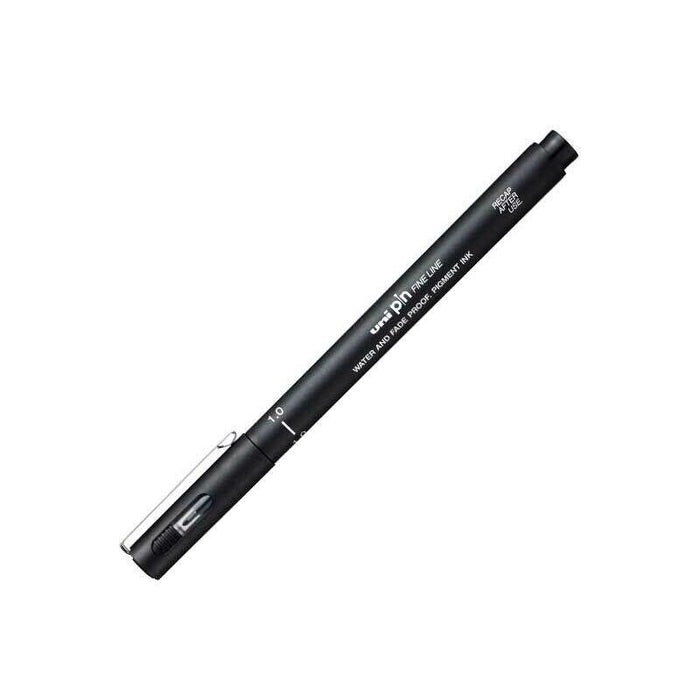Pack De 12 Unidades Uni-Ball Uni Pin Rotulador Calibrado - Punta Poliacetal De 1.0 Mm. - Tinta Resistente Al Agua Y A