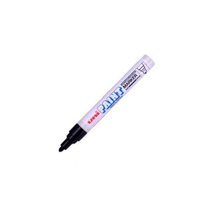 Pack De 12 Unidades Uniball Marcador Permanente Paint Marker Px-20(L) Negro