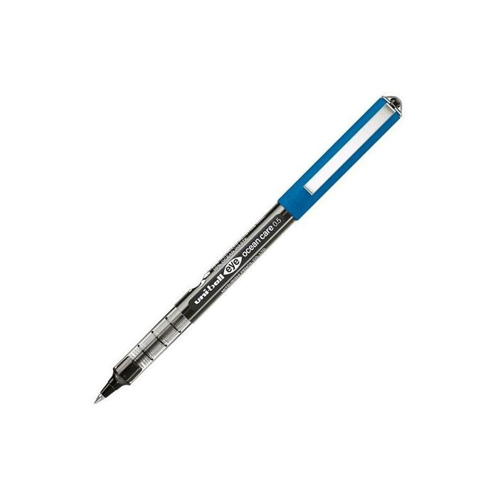 Pack De 12 Unidades Uniball Rollerball Eye Ocean Care Ub-150rop 0,5mm Negro