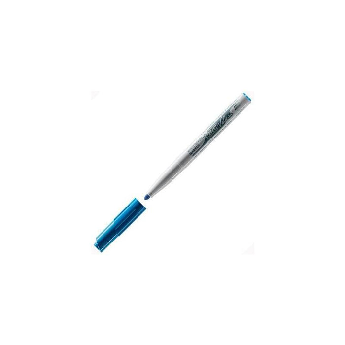 Pack De 12 Unidades Velleda Marcador 1741 Pizarra Blanca Punta Redonda Azul