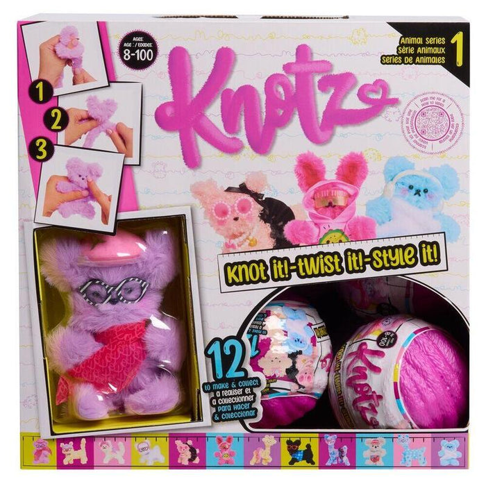 Pack De 14 Unidades - Capsula Sorpresa Peluche Knots Surtido