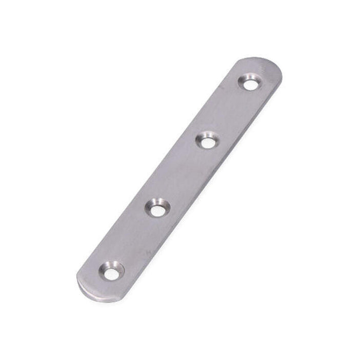 Pack De 14 Unidades - Placa Acero Inox 125x19x2mm