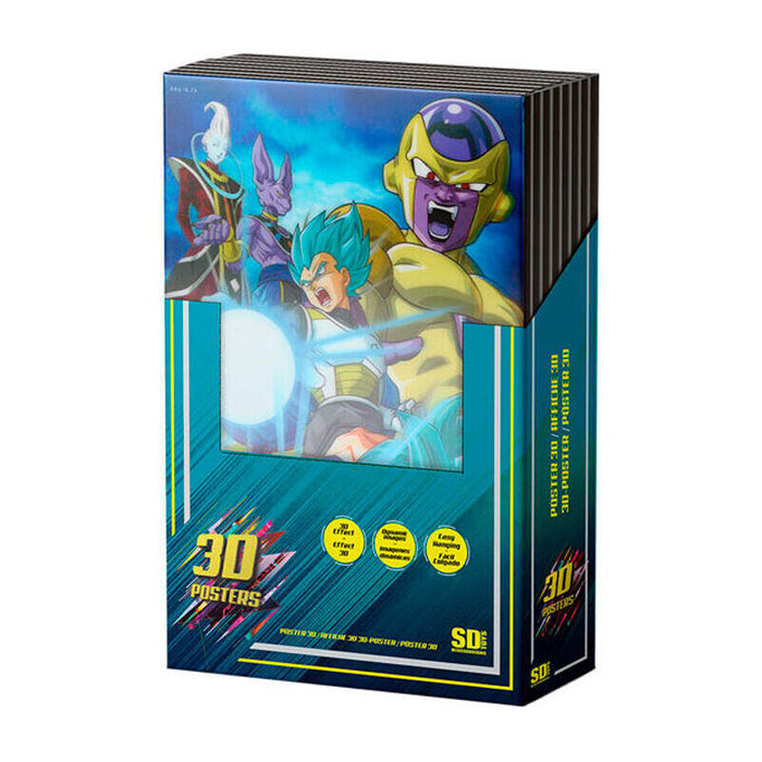 Pack De 14 Unidades - Poster 3d Dragon Ball