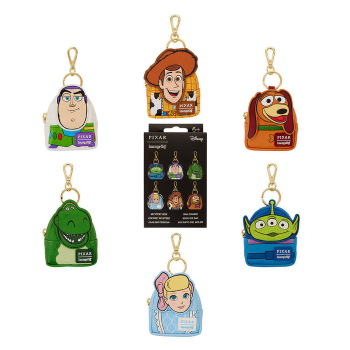 Pack De 15 Unidades - Llavero Mini Mochila Mystery 30th Anniversary Toy Story Disney Pixar Loungefly Surtido