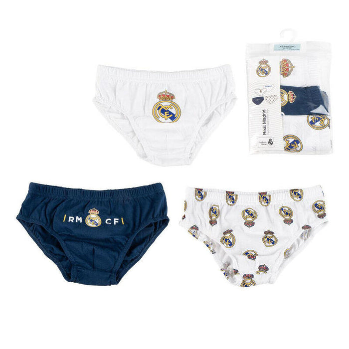 Pack De 15 Unidades - Set 3 Calzoncillos Real Madrid