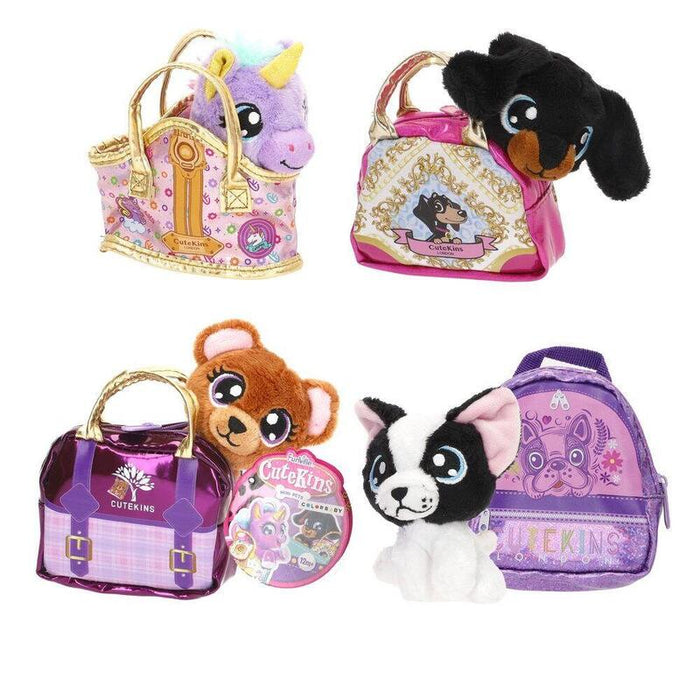 Pack De 16 Unidades - Peluche Bolso Cutekins Surtido