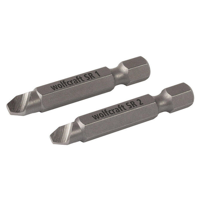 Pack De 2 Puntas Tornillos Defectuosos Con Cabeza Especial 2982000 Wolfcraft