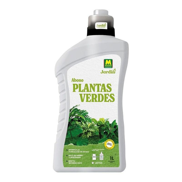 Pack De 2 Unidades - Abono Líquido Plantas Verdes, 1 L