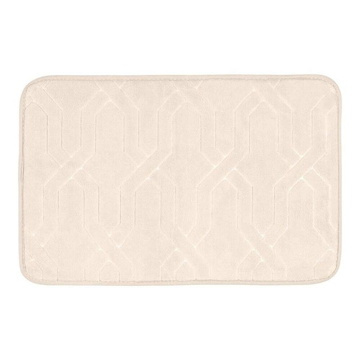 Pack De 2 Unidades - Alfombra De Baño Camiers, Beige, 60 X 40 Cm