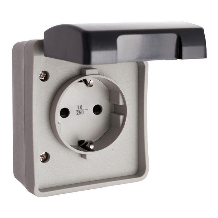 Pack De 2 Unidades - Base T/Tl Estanca Edm Ip44 16 A 250 V