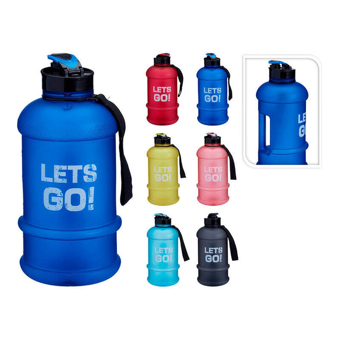 Pack De 2 Unidades - Bidón De Deporte, Colores Surtidos; 1,3 L