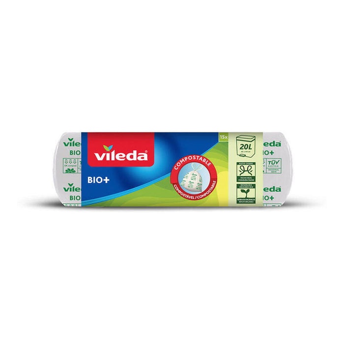 Pack De 2 Unidades - Bolsa De Basura Ecobag 100% Bio 20 L 15 Uds