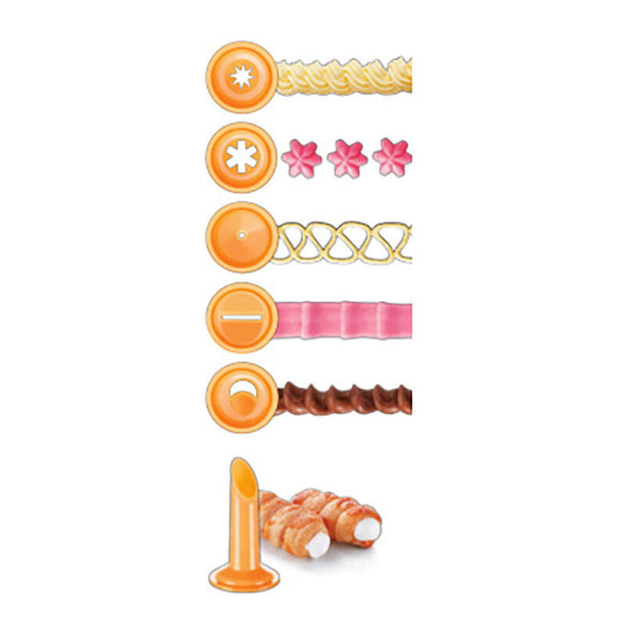 Pack De 2 Unidades - Bolsa Pastelera Delicia 30 Cm 10 Uds Y 6 Boquillas