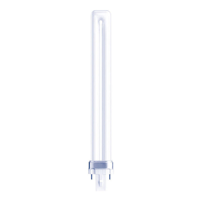 Pack De 2 Unidades - Bombilla Bajo Consumo 11 W 2-Pins Pl-S G23 6500 K 840 Lm, Luz Fria 235 X 24,5 Mm.
