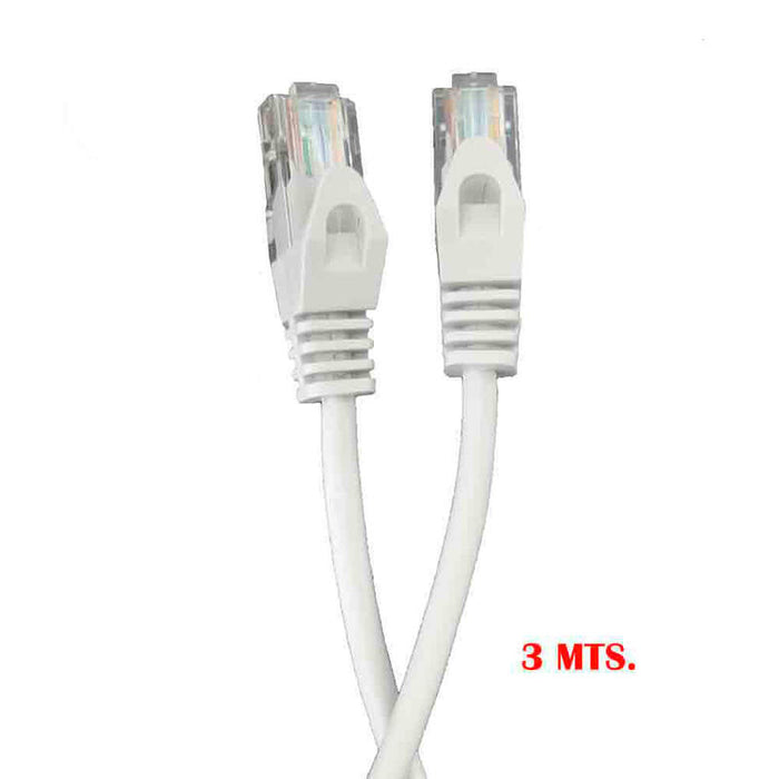 Pack De 2 Unidades - Cable Utp Cat.5e Latiguillo Rj45 "Outex" 3 M