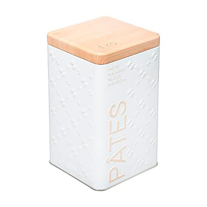 Pack De 2 Unidades - Caja Metálica Modelo Scandi Nature Para Pasta 500 G