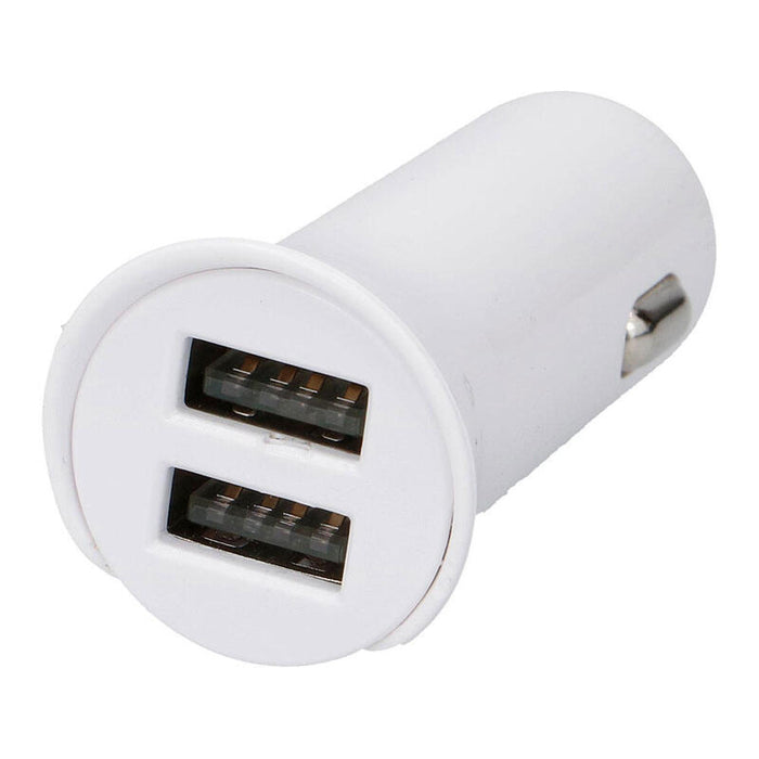 Pack De 2 Unidades - Cargador De Automóvil 2,1a, 2usb 12/24v All Ride