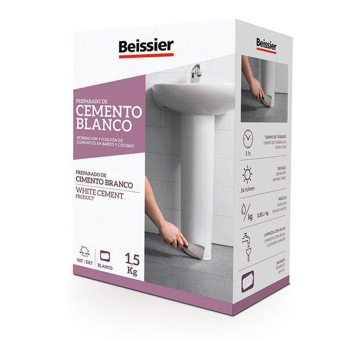 Pack De 2 Unidades - Cemento Blanco 1,5 Kg