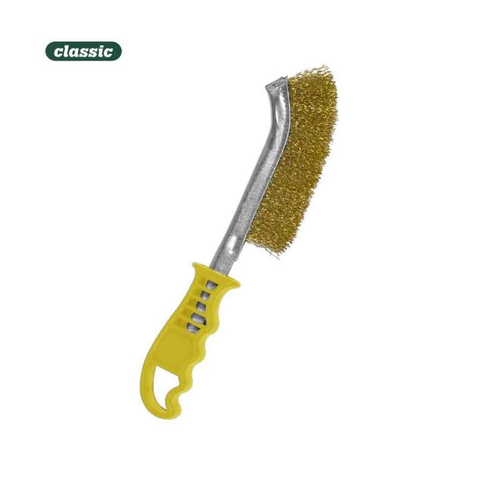 Pack De 2 Unidades Cepillo Cabo Plastico De Bronce  F116b