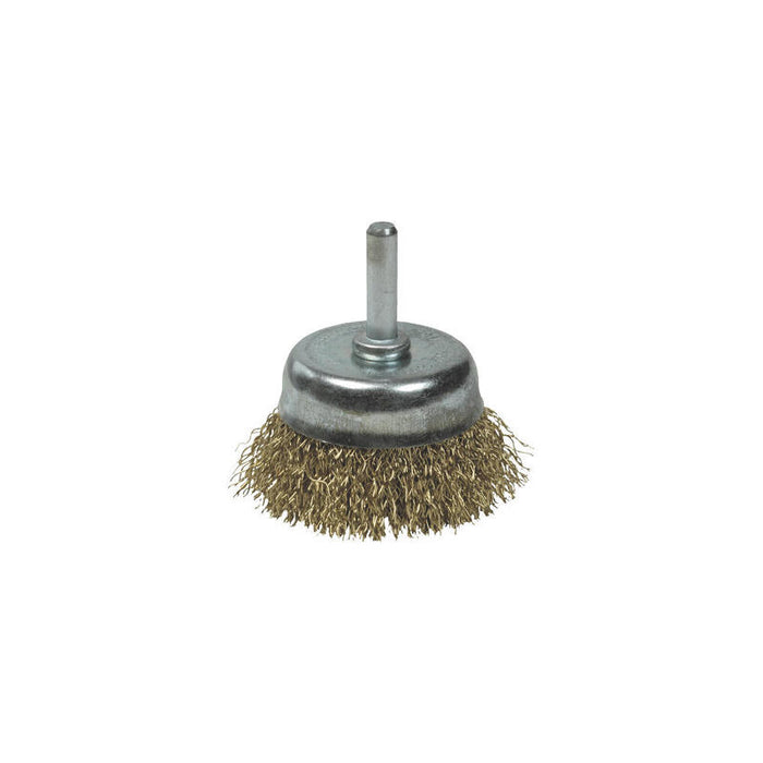 Pack De 2 Unidades - Cepillo Hobby Copa Con Espiga Ø75 Mm