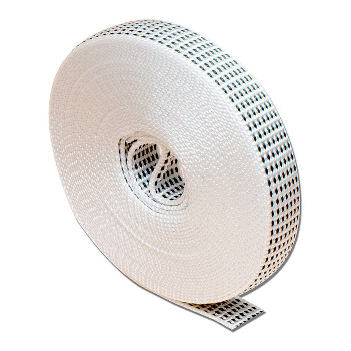 Pack De 2 Unidades - Cinta Persiana Pr26, Blanco Con Moteado Negro, 14 Mm X 6 M