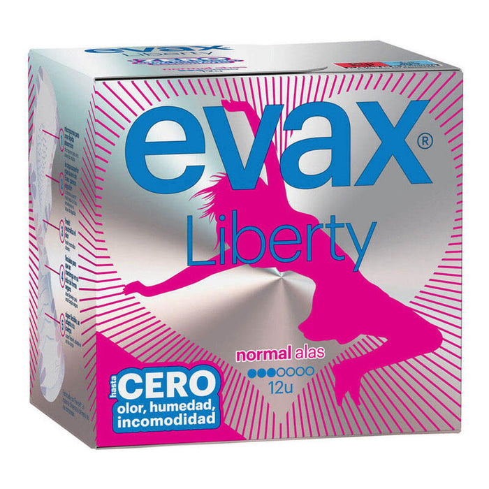 Pack De 2 Unidades - Compresas Liberty Normal Alas 12 Uds