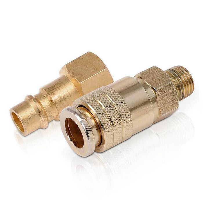 Pack De 2 Unidades - Conectores Adaptador Euro Macho / Orion Hembra ¼ Pulg, 2 Piezas