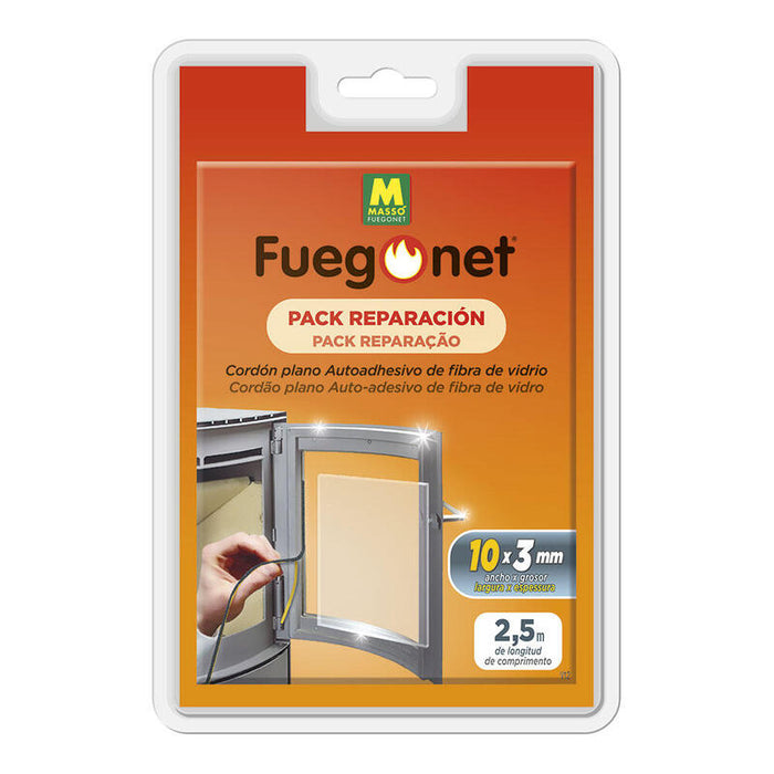 Pack De 2 Unidades - Cordón Plano Autoadhesivo, 10 X 3 Mm X 2,5 M
