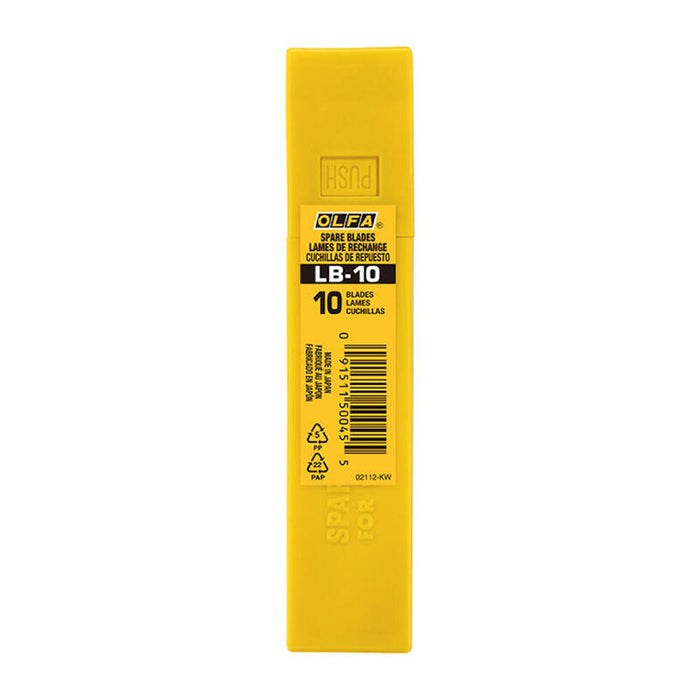 Pack De 2 Unidades - Cuchillas Troceables Plateadas 18 Mm, Juego 10 Uds