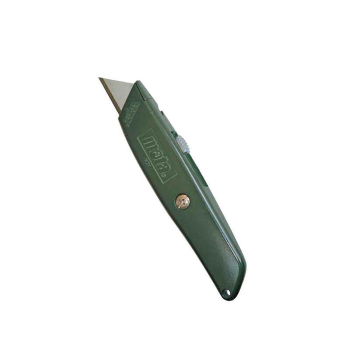 Pack De 2 Unidades - Cúter Metalico Retractil Hoja Trapezoidal