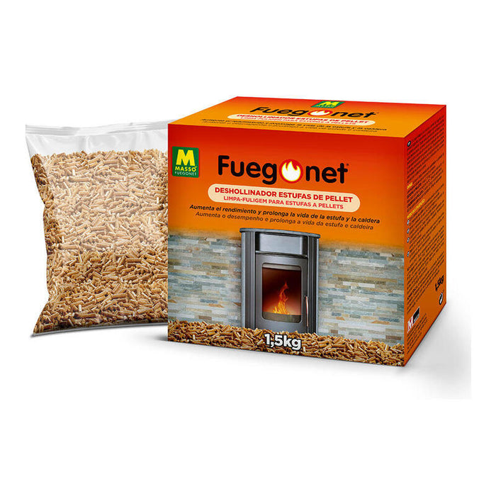 Pack De 2 Unidades - Deshollinador Para Estufas De Pellet Fuegonet 1,5 Kg