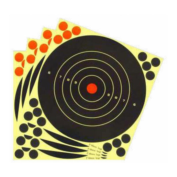 Pack De 2 Unidades - Dianas Adhesivas Reactivas 25 Uds 20,3 X 20,3 Cm