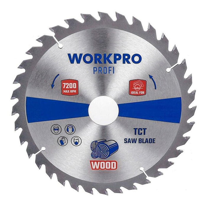 Pack De 2 Unidades - Disco De Sierra Circular Tct Para Madera, Profi, Ø150 X 22,2 Mm X 48 Dientes