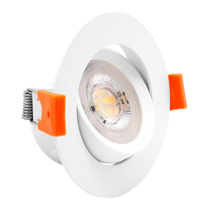 Pack De 2 Unidades - Downlight Led, Empotrable, Redondo, Sylt, 7 W, 3cct, 600 Lm, Color Blanco, Ø8,5 Cm